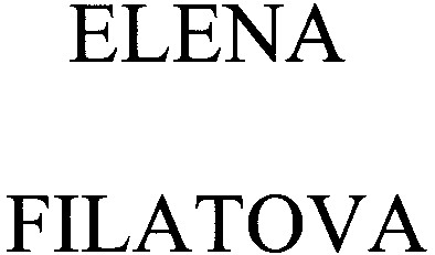 elena filatova