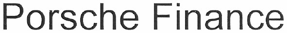 porsche finance