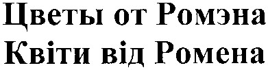квіти від ромена