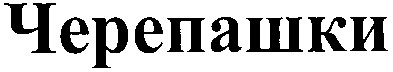 черепашки