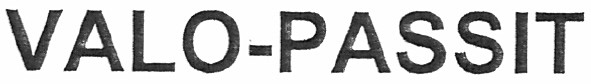 valo-passit