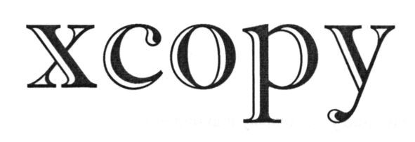 xcopy