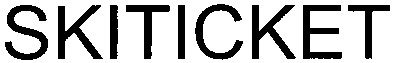 skiticket