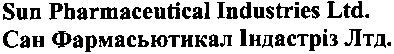 sun pharmaceutical industries ltd.