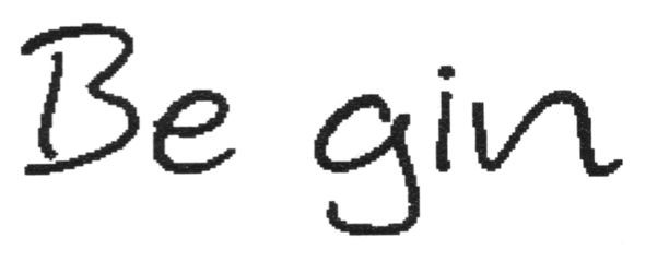be gin