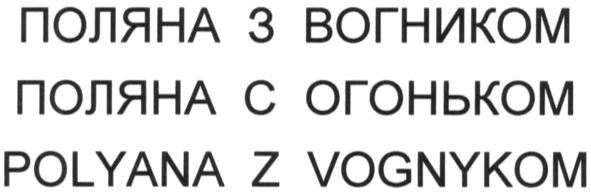 polyana z vognykom