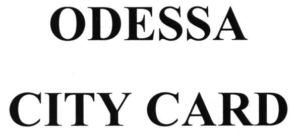 city card