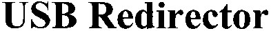usb redirector