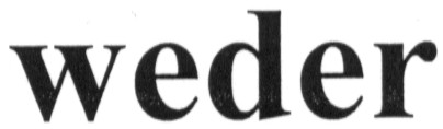 weder