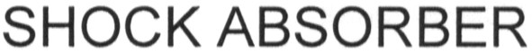 shock absorber