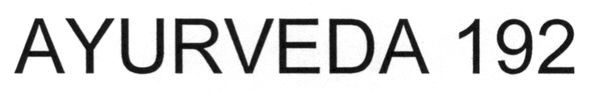 ayurveda 192