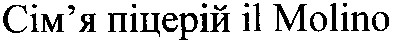 сім`я піцерій il molino