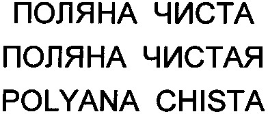 polyana chista