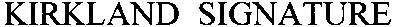 kirkland signature