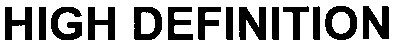 high definition