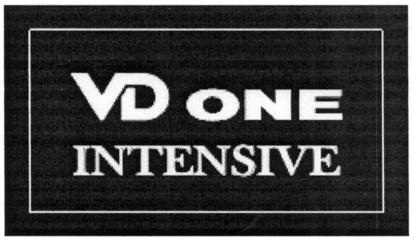 vd one intensive