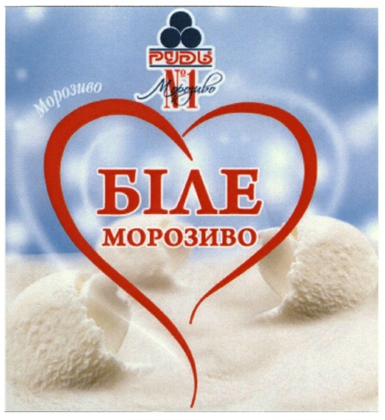 біле морозиво