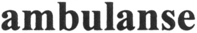 ambulanse