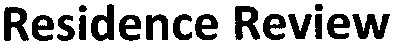 residence review