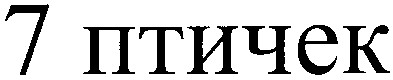 7 птичек