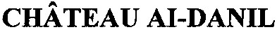 chateau ai-danil