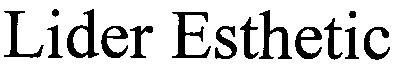 lider esthetic