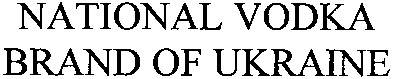 national vodka brand of ukraine