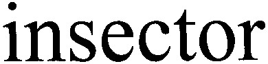 insector