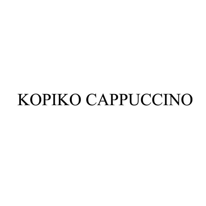 kopiko cappuccino