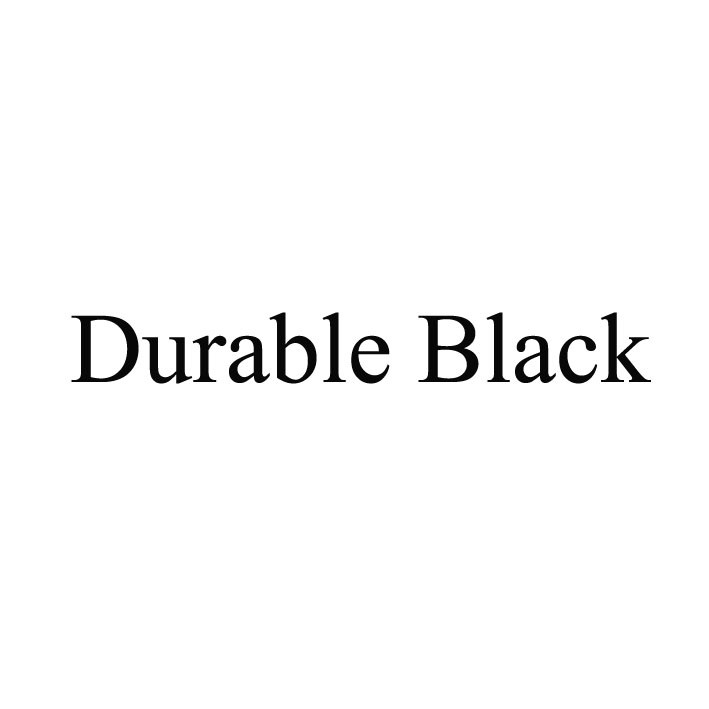 durable black
