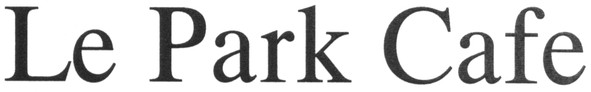 le park cafe