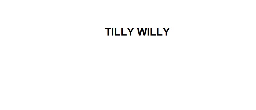 tilly willy