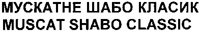мускатне шабо класик