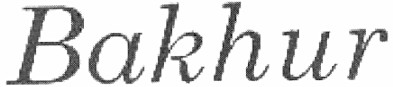 bakhur