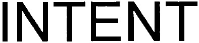 intent