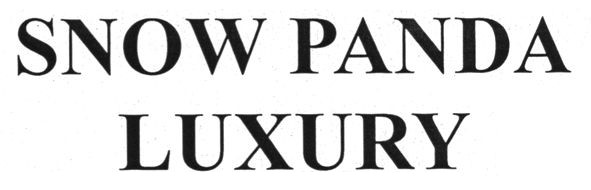 snow panda luxury