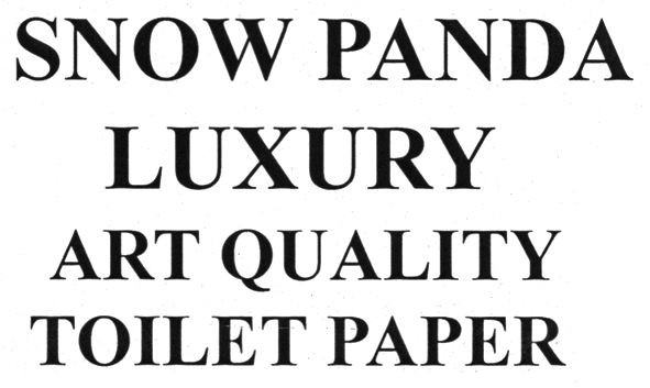 art quality toilet paper