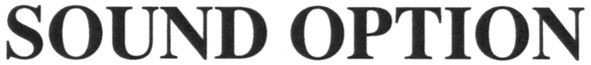 sound option