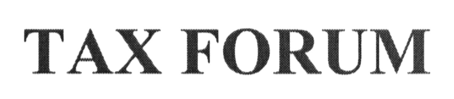 tax forum