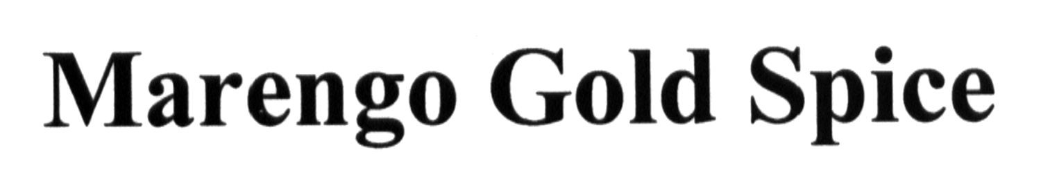 marengo gold spice