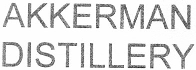 akkerman distillery