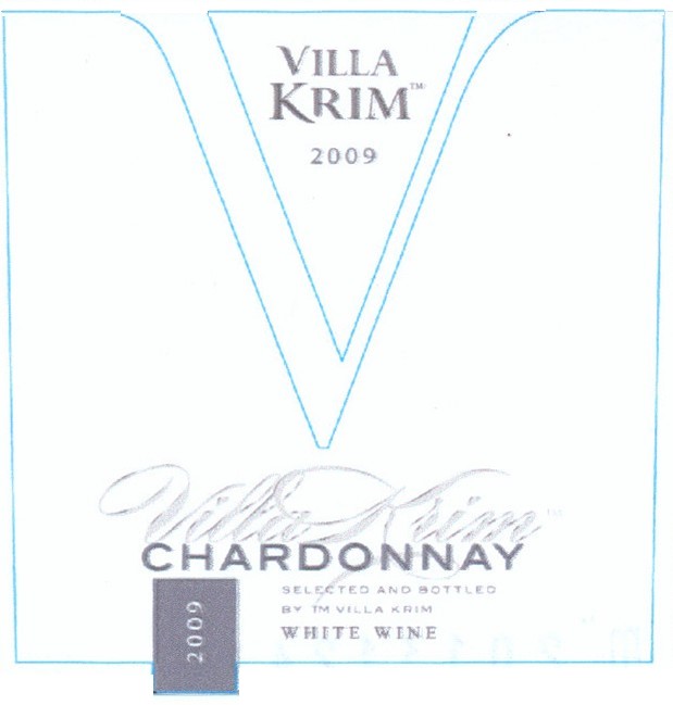 selected and bottled by тм villa krim