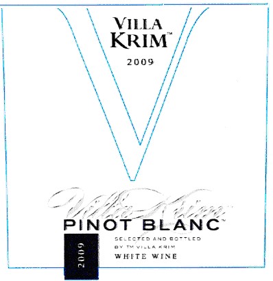 selected and bottled by тм villa krim