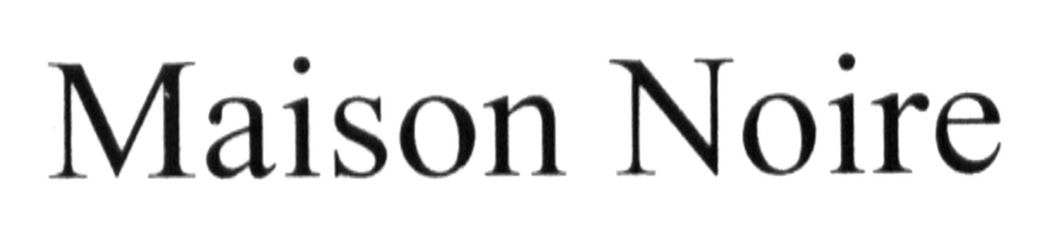 maison noire