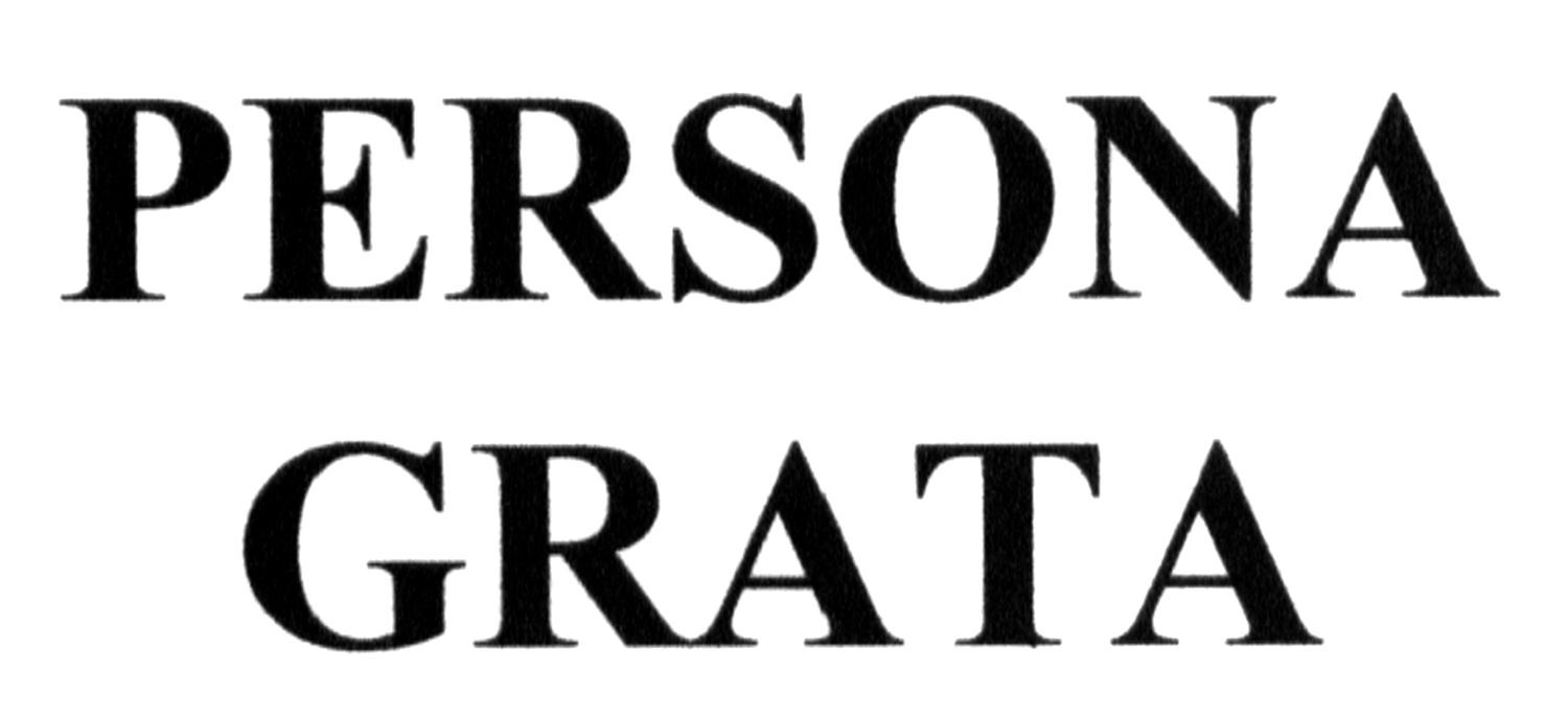 persona grata