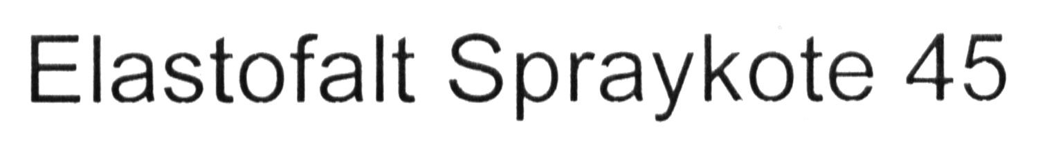 elastofalt spraykote 45