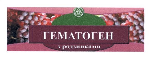 гематоген з родзинками