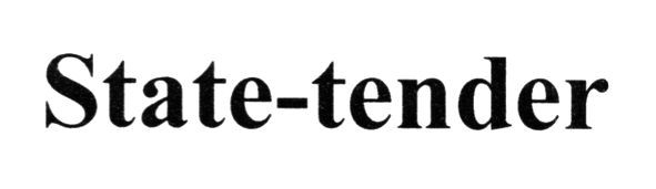 state-tender