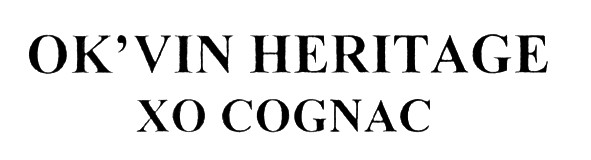 ok`vin heritage xo cognac