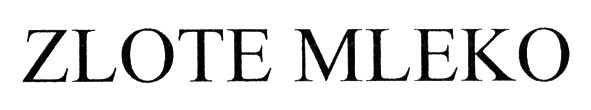 zlote mleko
